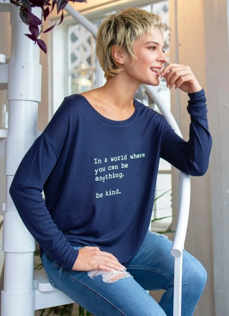 Be Kind Long Sleeve Tee