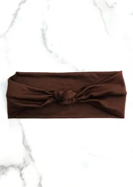 Cacao Top Knot Headband