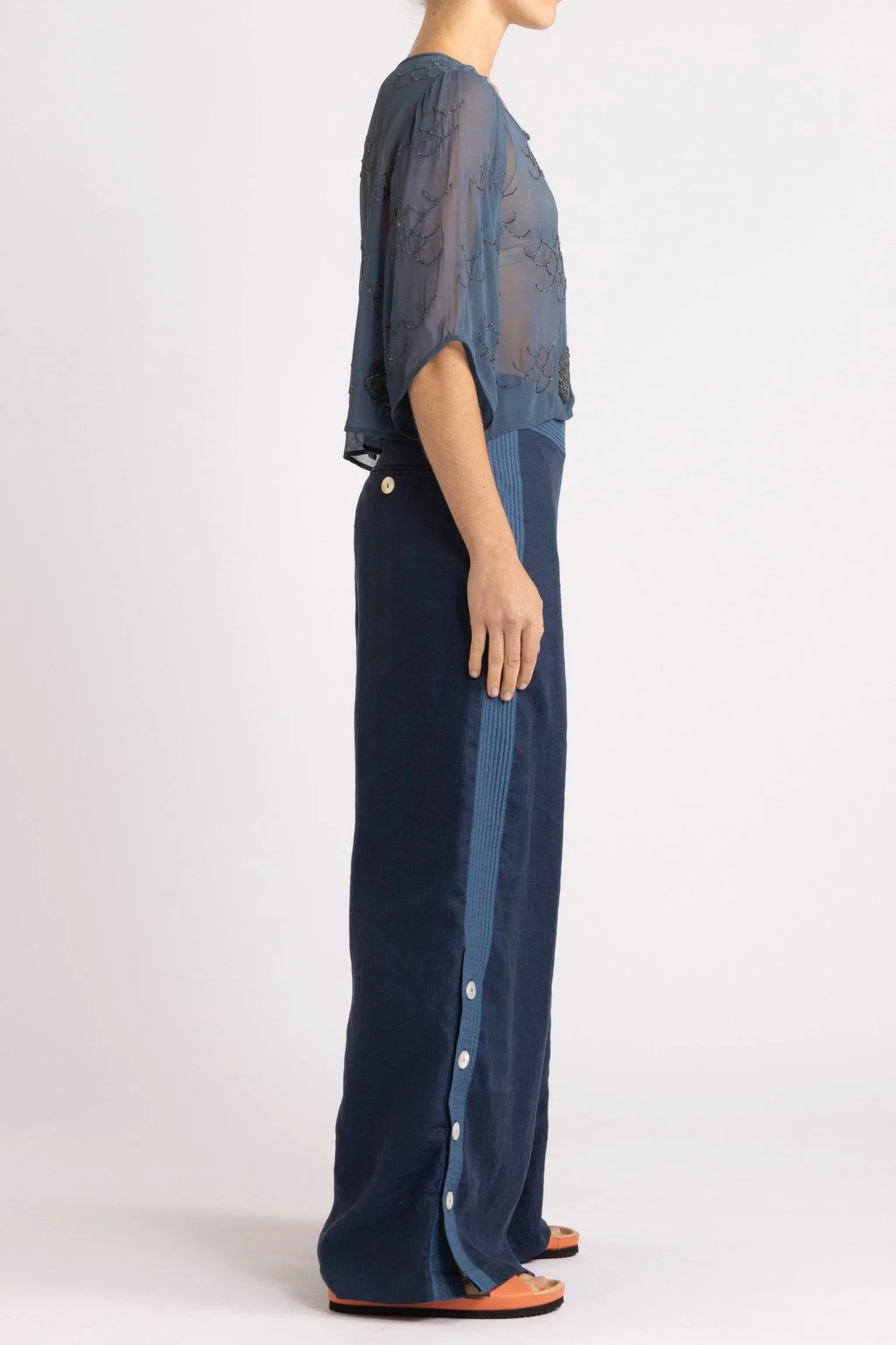 Darcy Beaded Chiffon Sheer Bolero