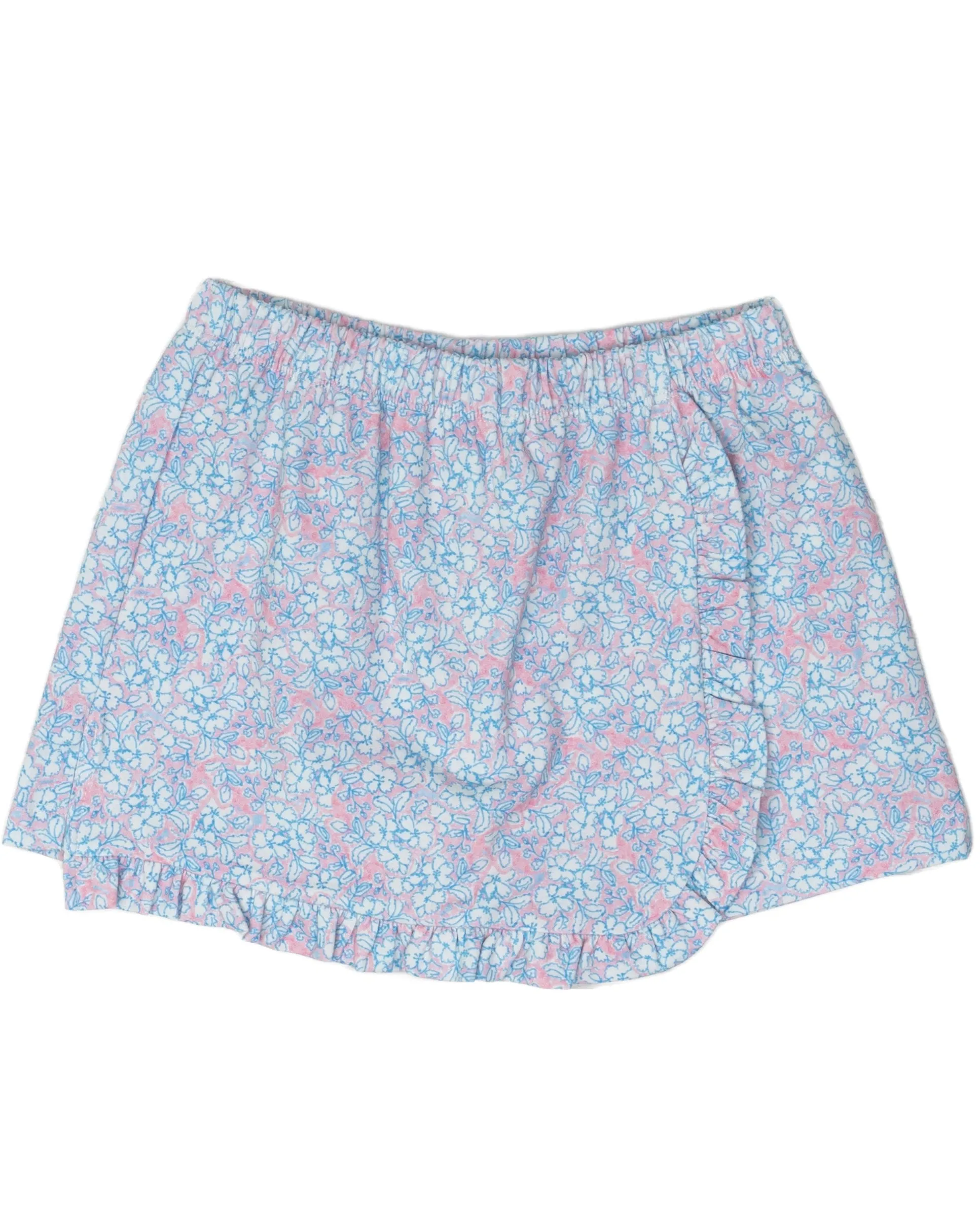 Evelyn Cotton Candy Floral Skort