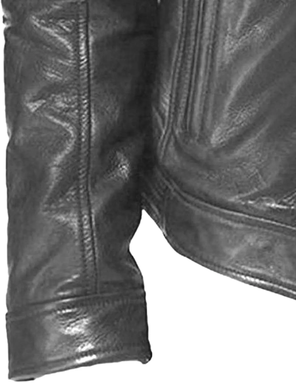Men's Casual Leather Jacket Motorcycle Lightweight PU Outwear Stand Collar Bomber Leather Jacket