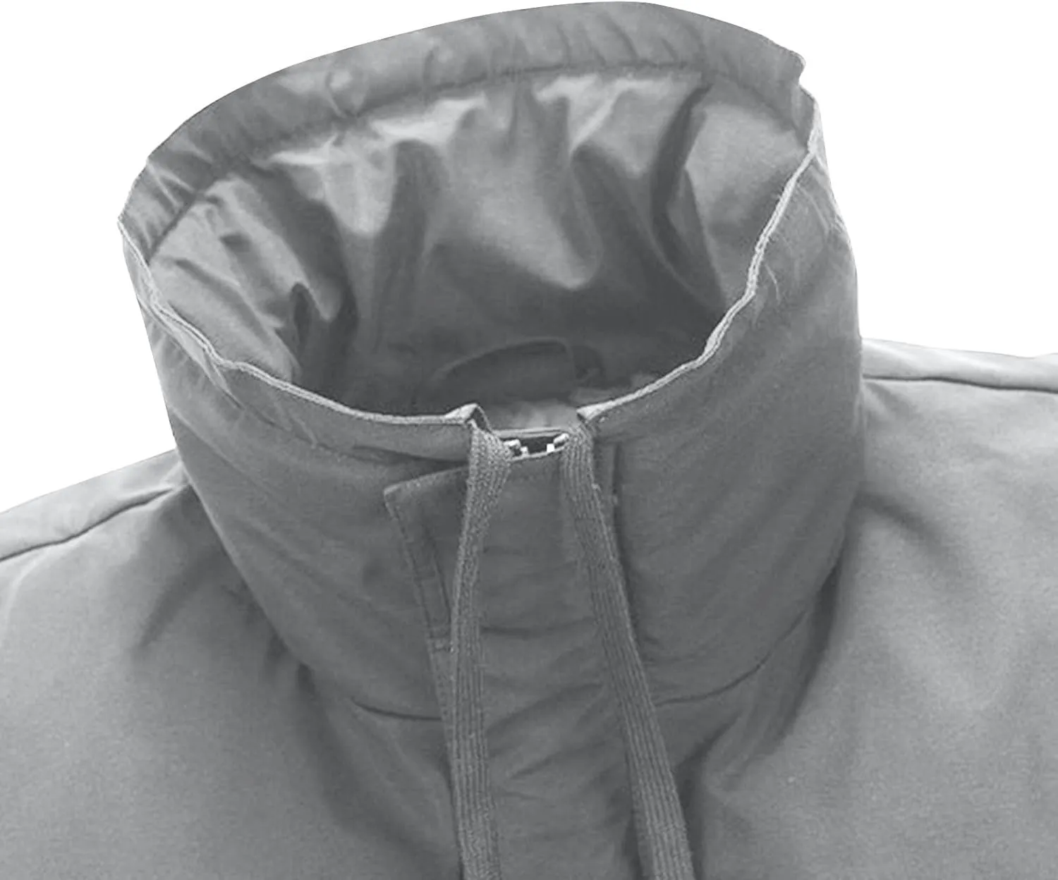 Men's Puffer Jacket Stand Collar Quilted Coat Windproof Down Jacket Zip up Insulated Jacket Warm Winter Coats