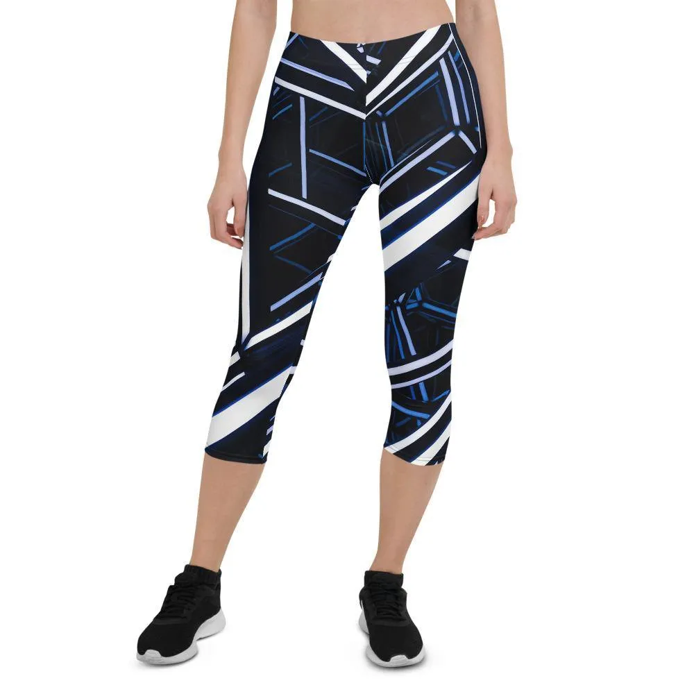 Midnight Low Waist Capri
