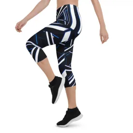 Midnight Low Waist Capri