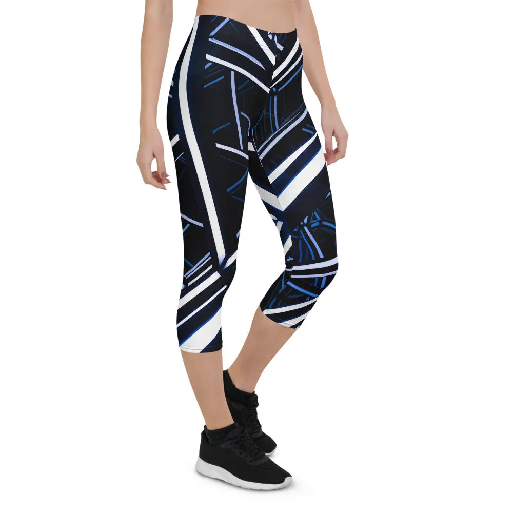 Midnight Low Waist Capri