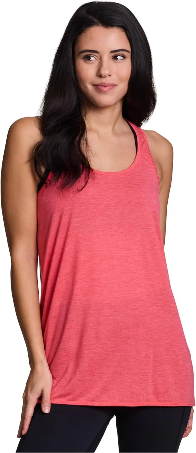 RBX Active Workout Tank Top for Women Racerback Flowy Yoga Top Fashion Detail