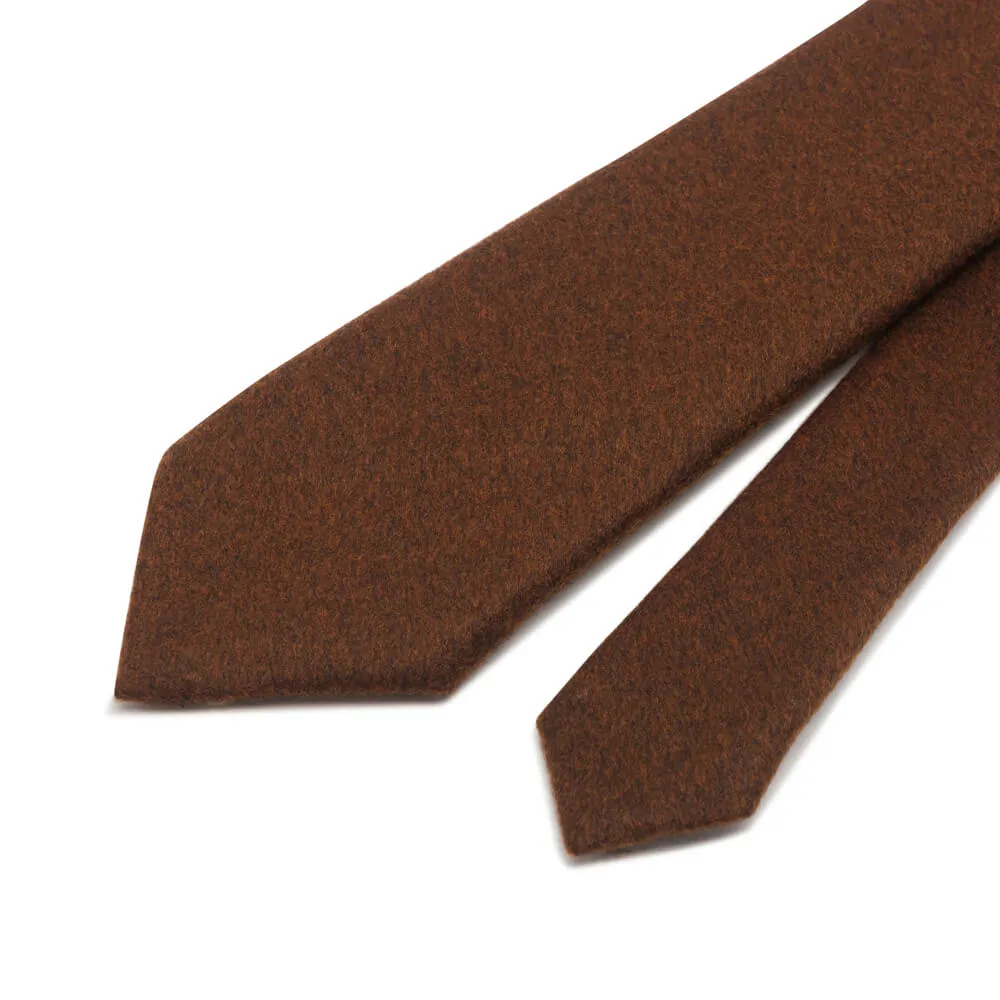 Rust Cashmere Tie