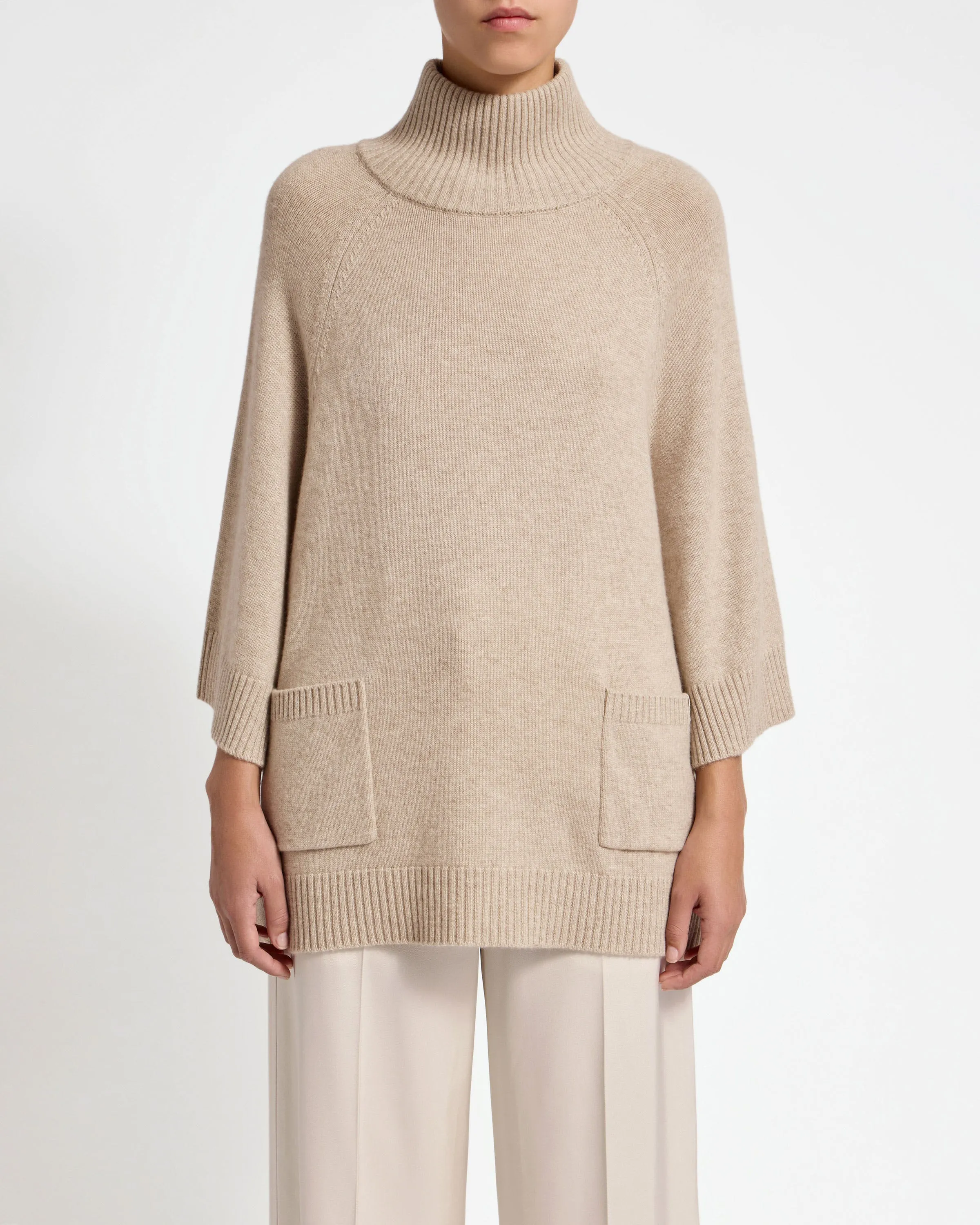 Shuna Cashmere Wool Pullover - Millet