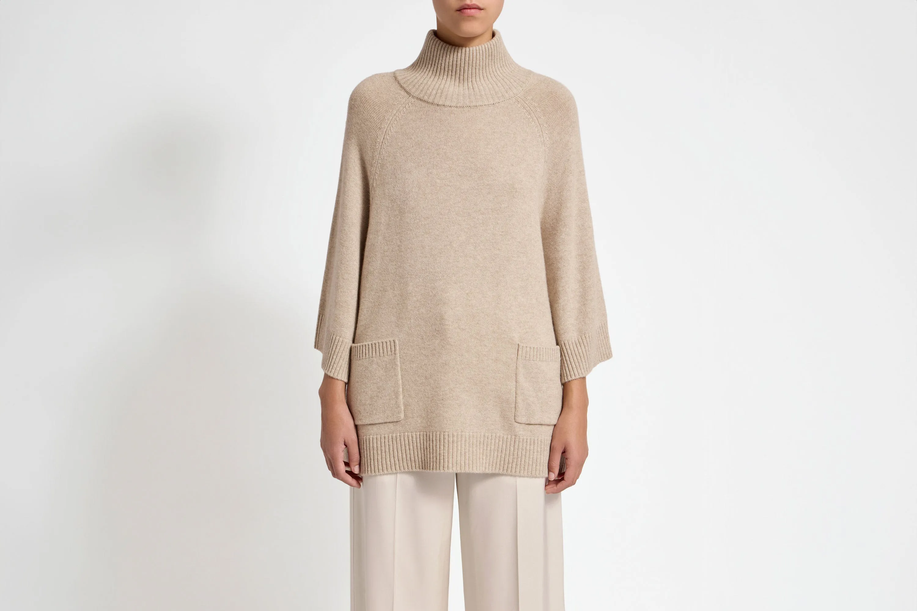 Shuna Cashmere Wool Pullover - Millet