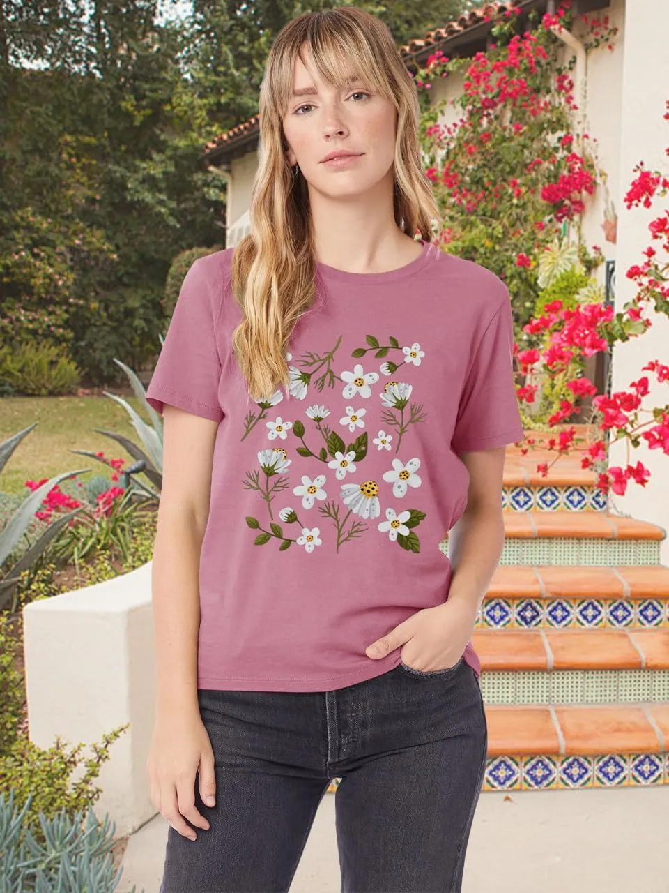 Sunflower Shirts for Women Faith Graphic Tees Short Sleeve Loose Fit Butterfly Teen Girls T Shirt Summer Tops