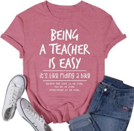 Womens Teacher Life Shirt English Teacher Tshirt Teacher Appreciation Tee Top