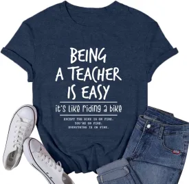 Womens Teacher Life Shirt English Teacher Tshirt Teacher Appreciation Tee Top