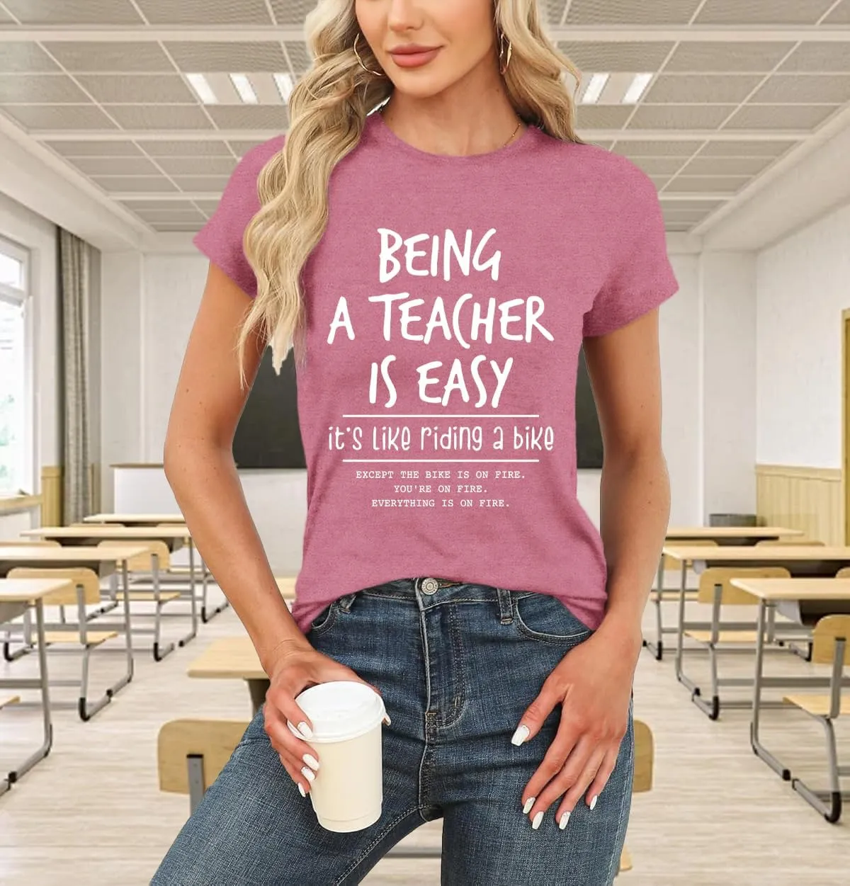 Womens Teacher Life Shirt English Teacher Tshirt Teacher Appreciation Tee Top