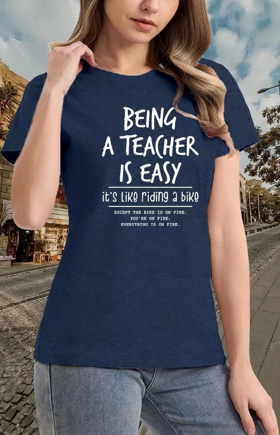 Womens Teacher Life Shirt English Teacher Tshirt Teacher Appreciation Tee Top